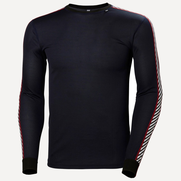 Термобелье верх HH Man LIFA Stripe Long-sleeve Crew (; M; Navy)